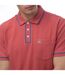 Mens Earl Pique Polo Shirt Red Original Penguin-4