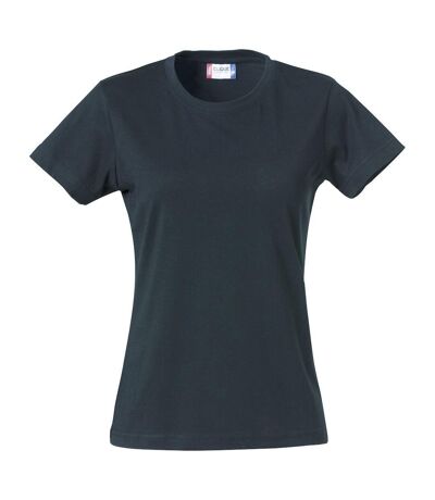 T-shirt Femme Bleu Marine Foncé Clique