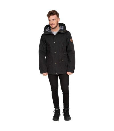 Trespass Mens Destroyer Waterproof Jacket (Black) - UTTP4590