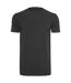 Build Your Brand Mens Cotton Slim T-Shirt (Black)