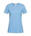 T-shirt Femmes Bleu Clair Stedman-2