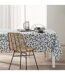 Nappe Antitache Imprimé Confettis 145x240cm Bleu-3