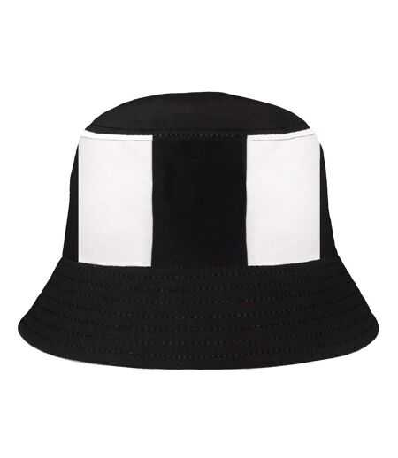 Bob Motif/style Brodé Newcastle Noir Blanc Fan Originals