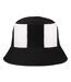 Bob Motif/style Brodé Newcastle Noir Blanc Fan Originals-2