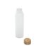 Lume Matte Bamboo Lid 500ml Water Bottle One Size White Generic-2