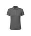 Polo Signature Femme Charbon SG-1