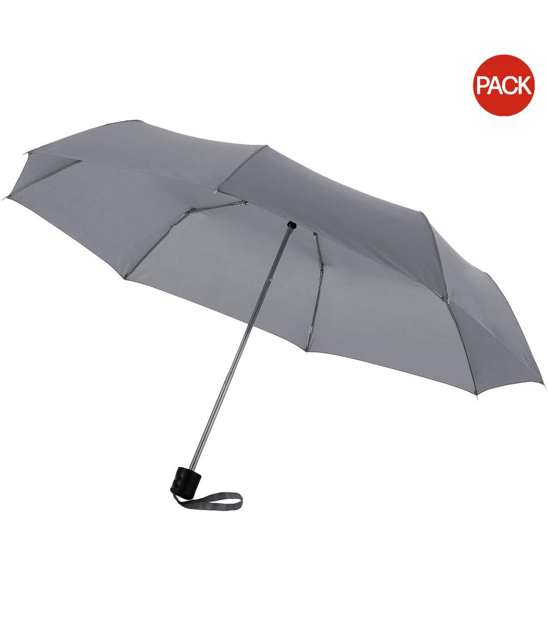 Parapluie ida 24 x 97 cm gris Bullet-1