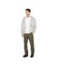 Mens Fleece Full Zip Hoodie Heather Grey Dickies-1
