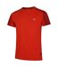 T-shirt discernible homme cannelle / rouge toscan Dare 2B