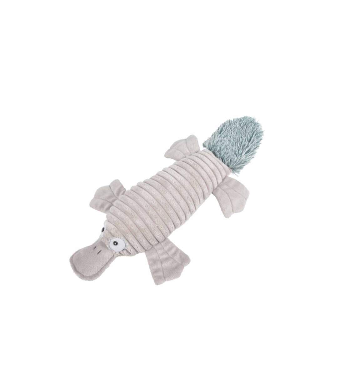 Peluche pour Chien Ornithorynque 38cm Gris-1