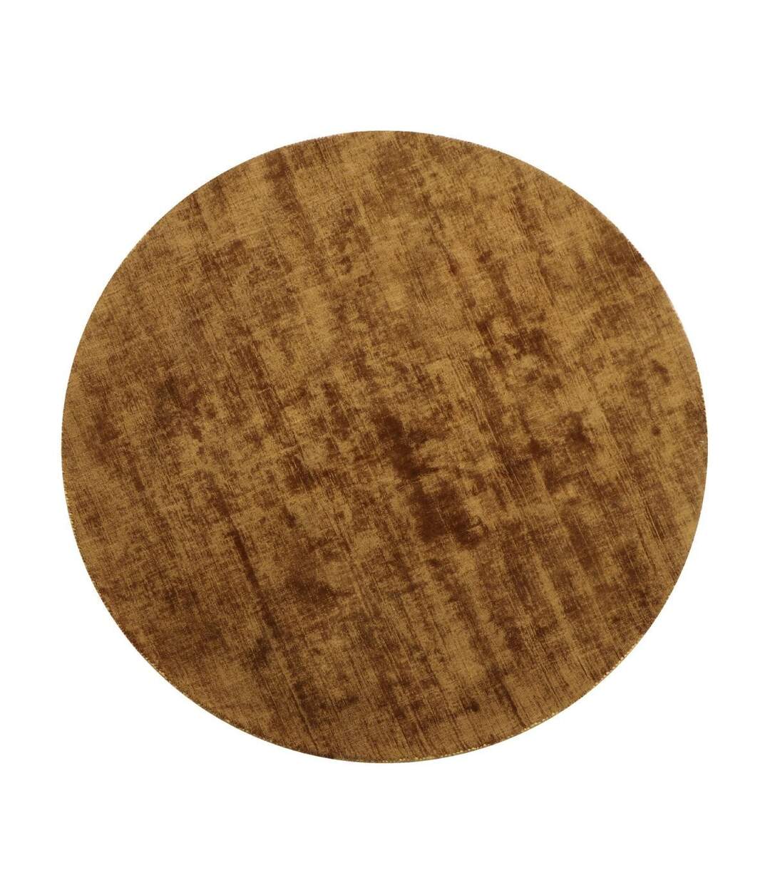 Tapis Déco Rond Fabian 150cm Marron-1