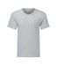 T-shirt Iconic Homme Gris Chiné Fruit Of The Loom-1