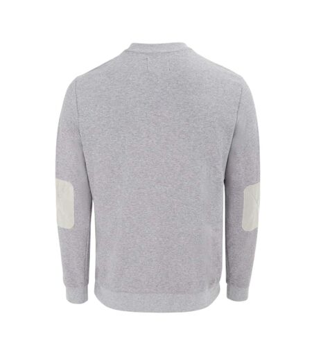 Mens Logo Sweatshirt Mid Grey Marl Howick