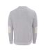 Mens Logo Sweatshirt Mid Grey Marl Howick-2