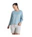 T-shirt kielder femme bleu ciel Craghoppers-1