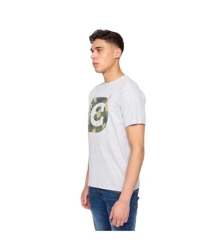 T-shirt deecee homme gris chiné Duck and Cover