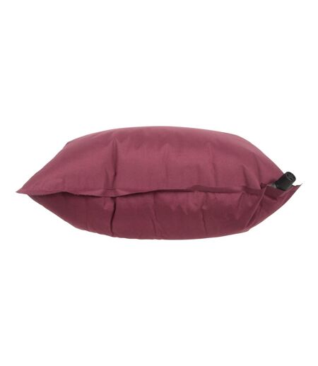 Oreiller auto-gonflant taille unique rouge foncé Mountain Warehouse