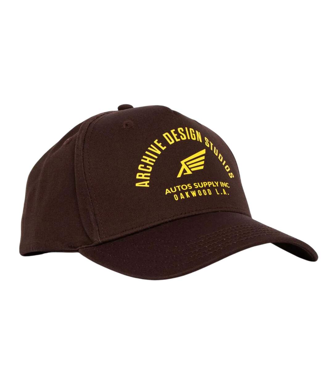 Mens oakwood cap brown Archive Design Studios-1