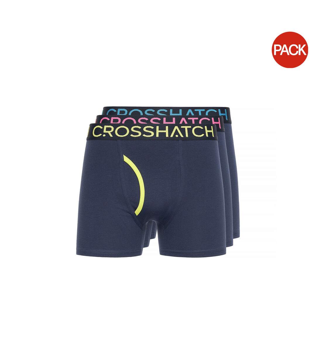 Boxers trioglow homme bleu marine Crosshatch-1