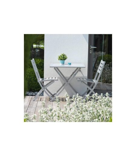 Chaise de Jardin Pliante Marius 82cm Gris