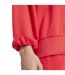 Mens Cotton Oversized Sweatshirt Ruby Red Black Adidas-4