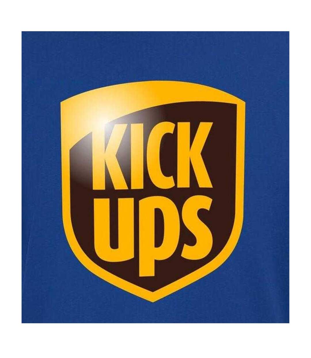 Unisex Adult Novelty Regular T-shirt Blue K-UP-2