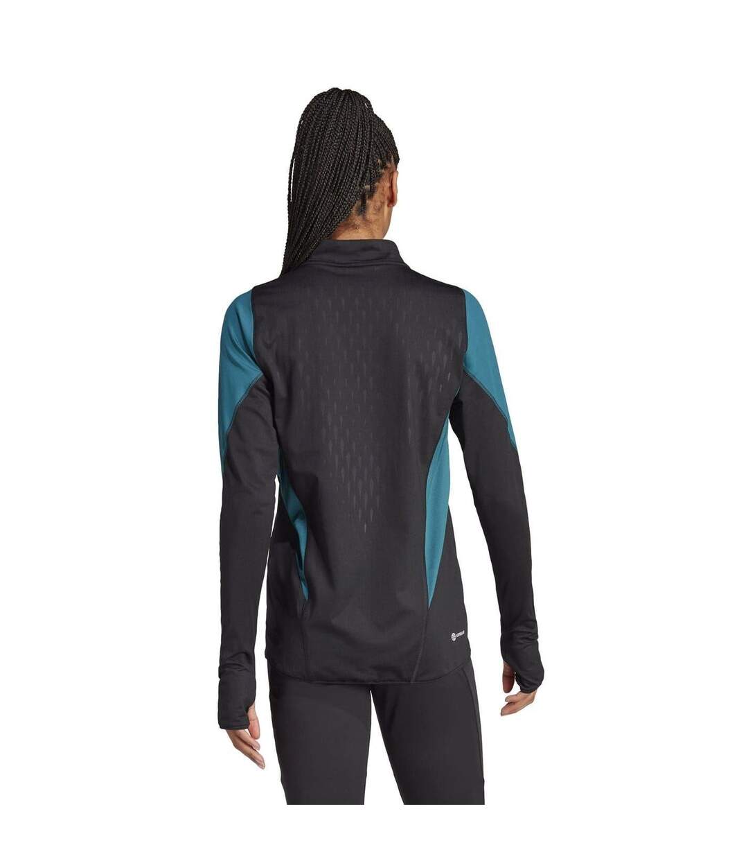 Haut De Survêtement Motif/style Allemagne Trio Pro Femme Noir Adidas-3