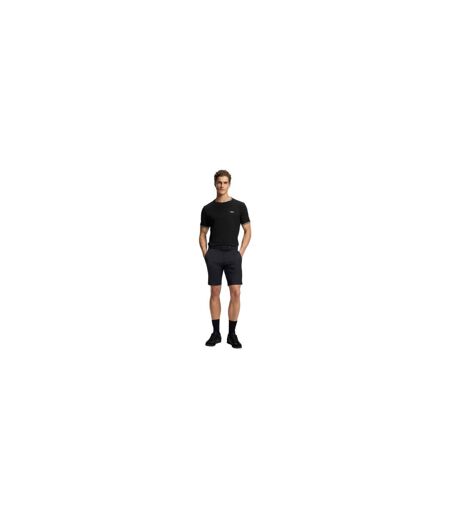 Mens Hbg Taul Cotton Regular T-shirt Black Boss