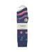 Farah - Lot de 5 paires de chaussettes douces respirantes en bambou homme-2
