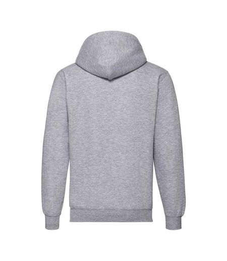 Russell Unisex Adult Hooded Sweatshirt (Light Oxford)