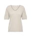 T-Shirt beige femme jdy laya-1