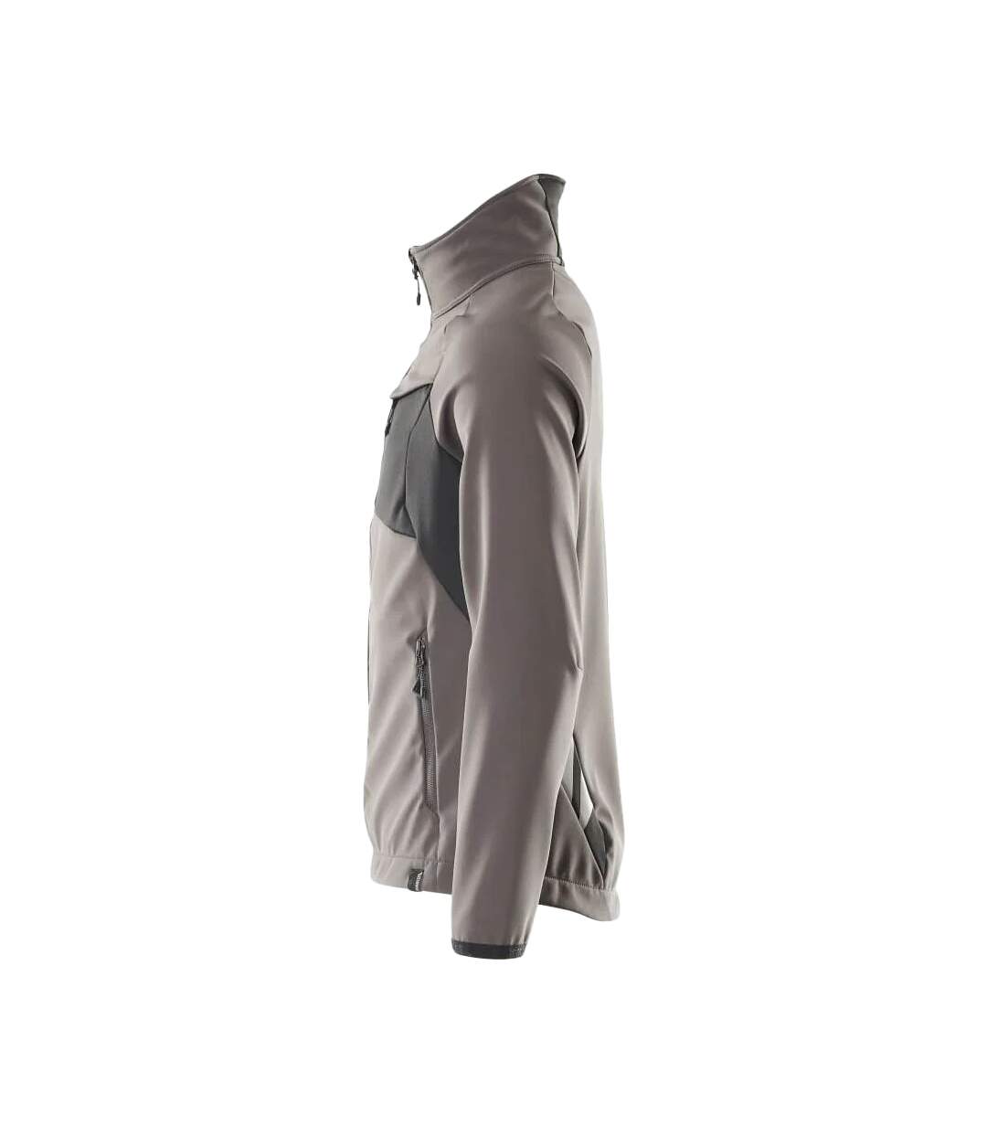 Mens Accelerate Soft Shell Jacket Dark Anthracite Black Mascot-2