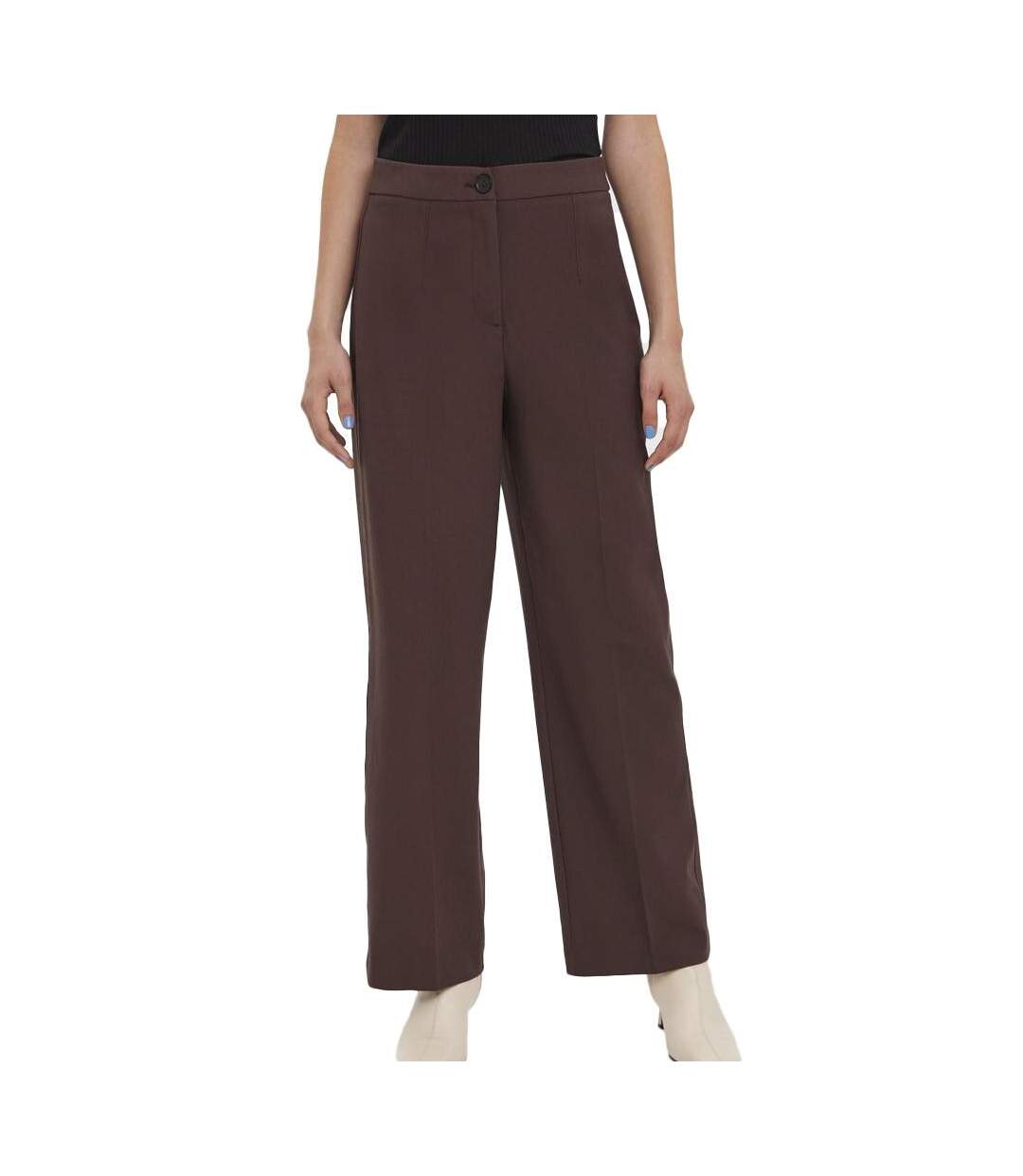 Pantalon Marron Femme Vero Moda Wide - W36-L32