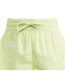 Womens/ladies Bluv Lettering Double Layer Running Shorts Green Adidas-3
