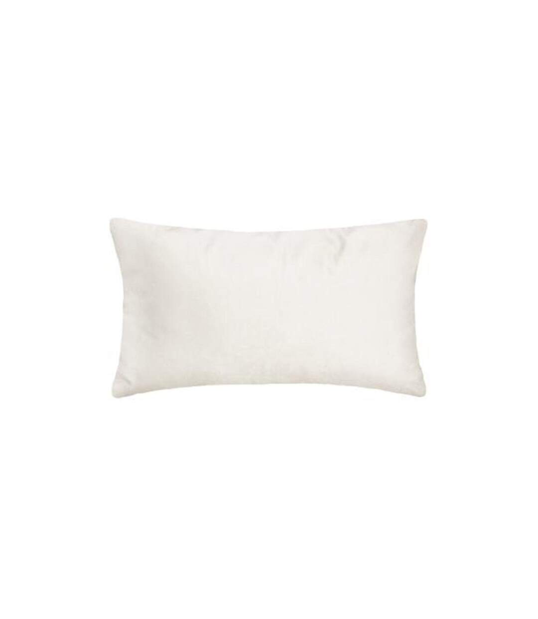 Coussin Déhoussable Velours Tropicor 30x50cm Ivoire-2