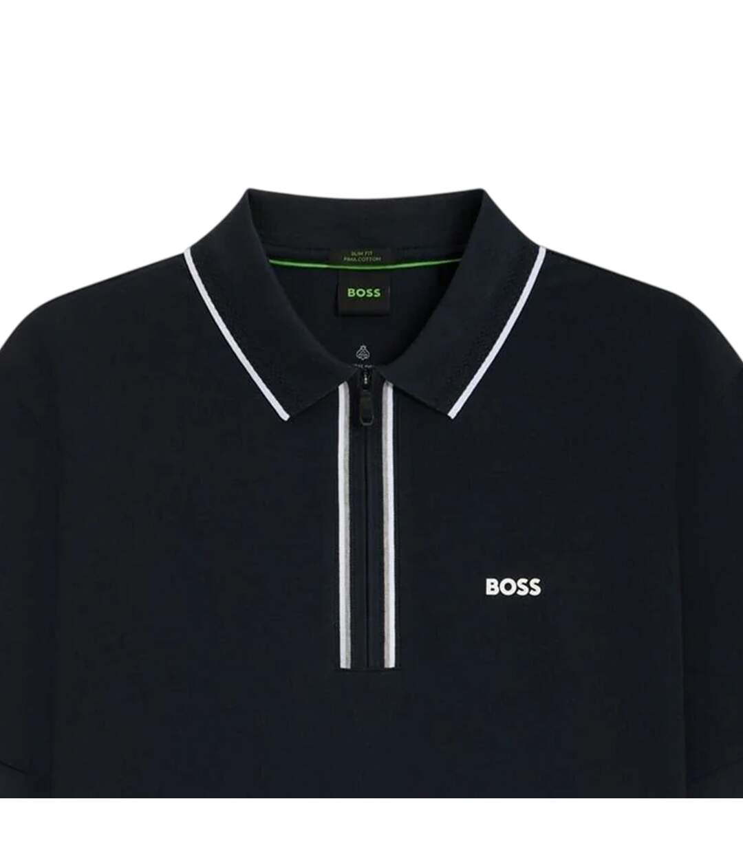 Polo Manches Courtes Philix Homme Bleu Foncé Boss-3