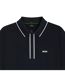 Polo Manches Courtes Philix Homme Bleu Foncé Boss-3