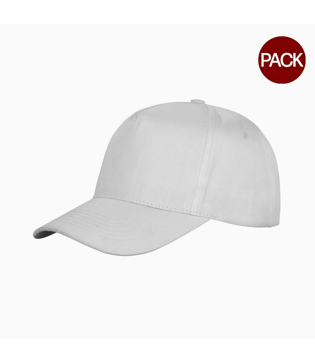 Lot de 2  casquettes houston adulte blanc Result-1