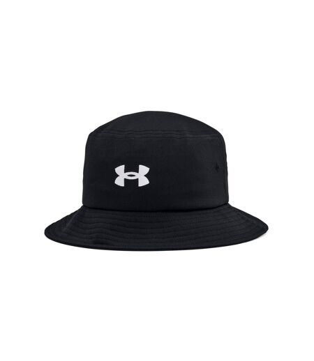 Under Armour Unisex Adult Blitzing Logo Bucket Hat (Black/White) - UTRW9979