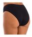 Bikini style panties with striped fabric for women, VANESA model. Elegant, soft and comfortable.