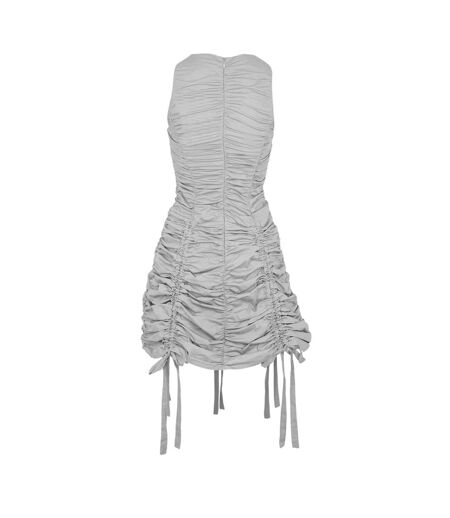 Robe Courte Erin Femme Gris AmyLynn