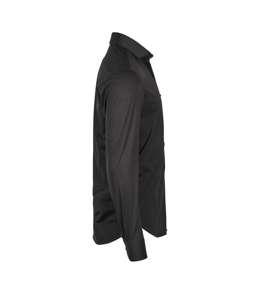 Mens Stretch Active Shirt Black Tee Jays-4