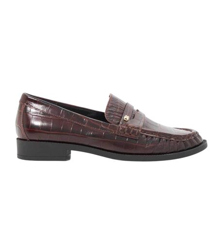 Mocassins Penny Galex Femme Marron Dune London