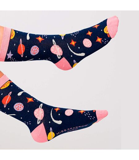 1 Pack Ladies Novelty Patterned Bamboo Socks