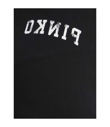 Short Motif/style Logo Dans Le Dos Femme Noir Pinko