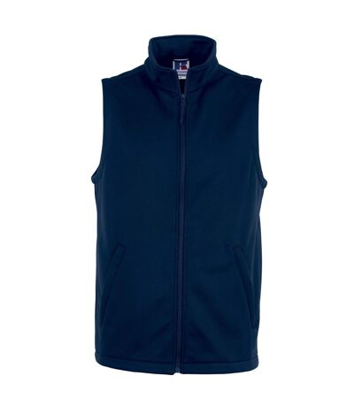Russell Mens Smart Softshell Vest (French Navy)