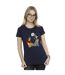 Disney Femme/Ladies - Lady And The Tramp Moon - T-shirt en coton (Bleu marine) - UTBI26158-2