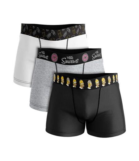 Boxer No Publik Featuring Simpsons Homme Confort et Fantaisie en Coton -Assortiment modèles photos selon arrivages- - Pack de 6