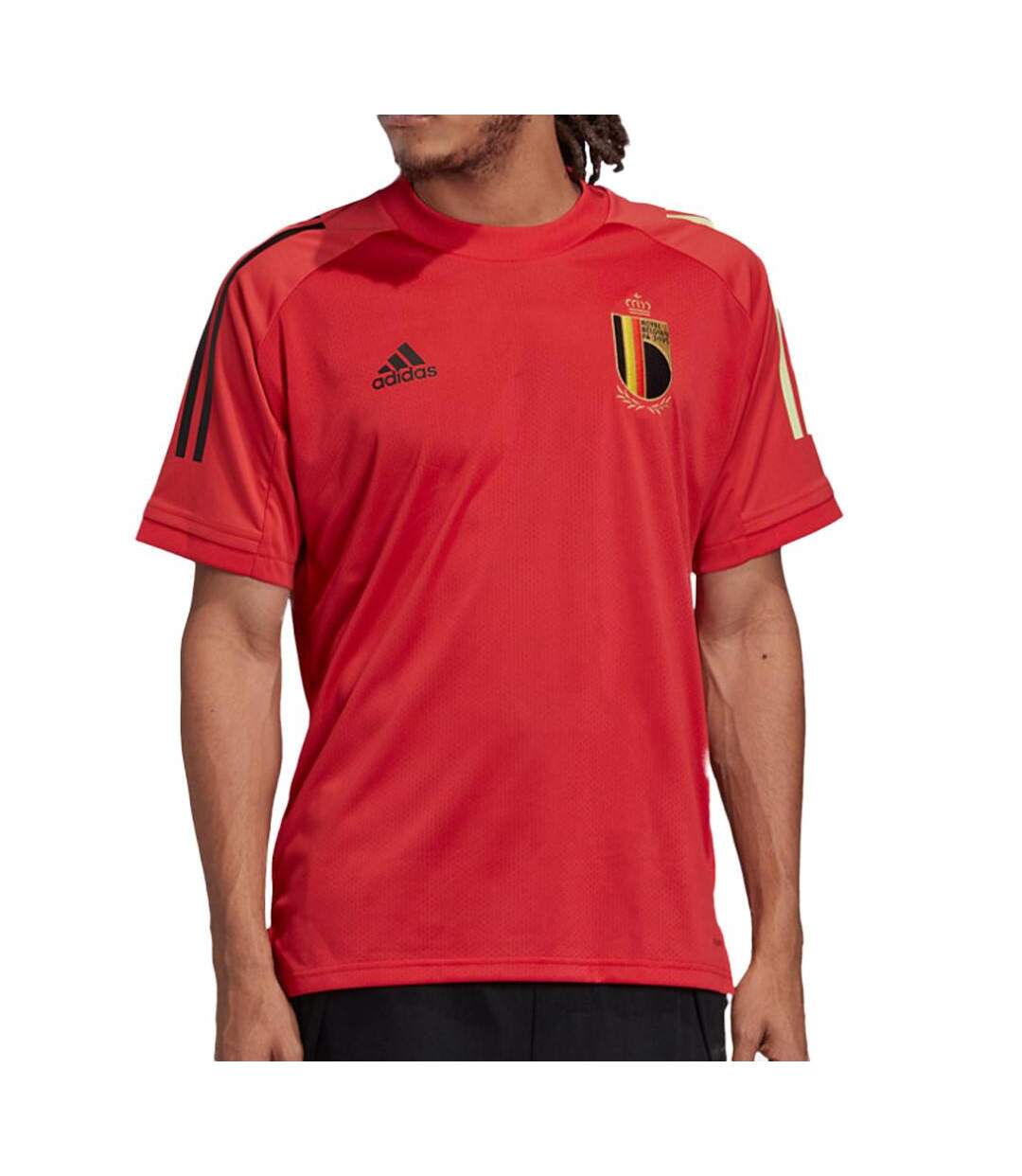 Belgique Maillot Echauffement Homme Adidas 2020/2021 - S-1