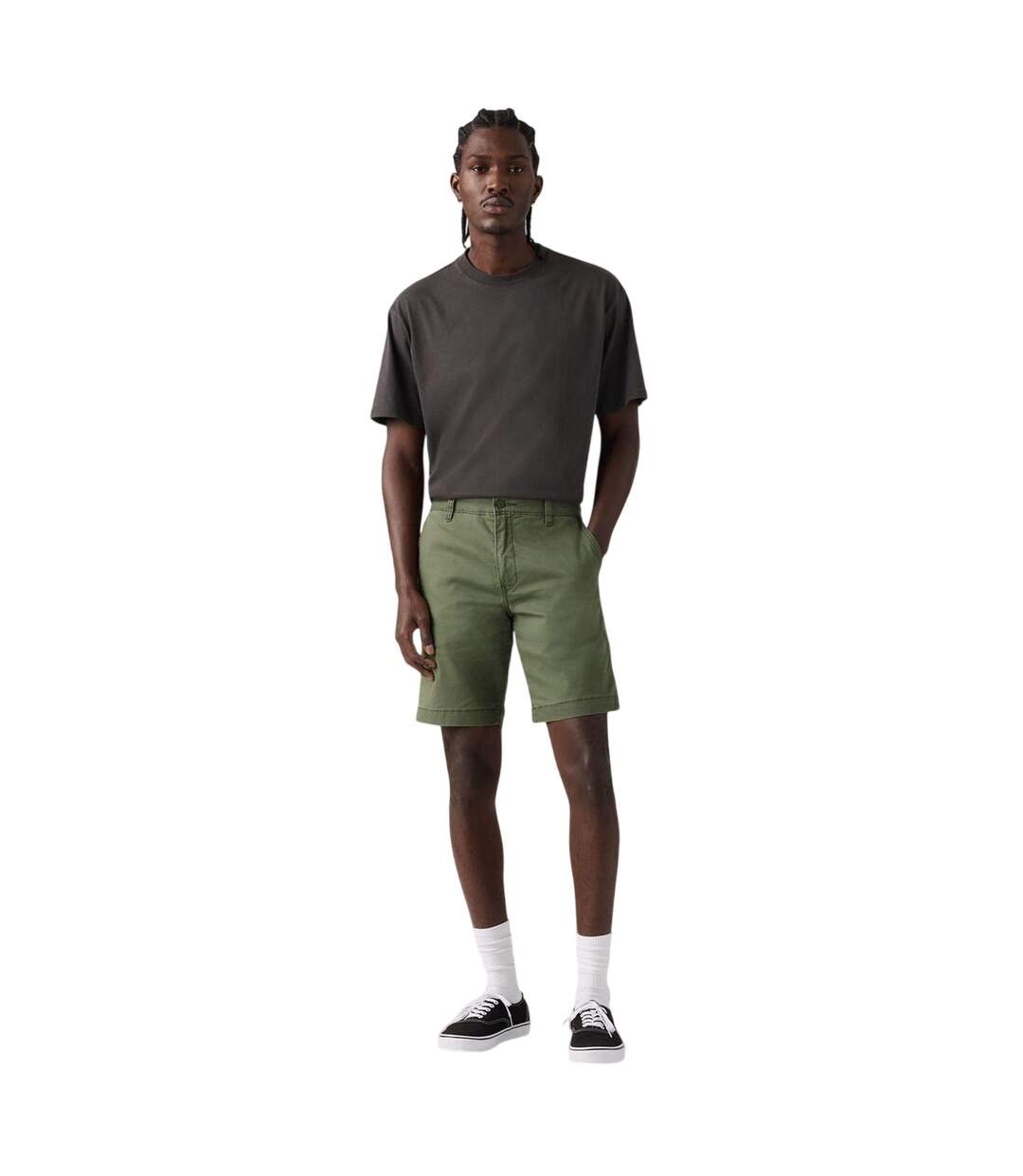 Short Chino Kano Homme Vert Levis-4